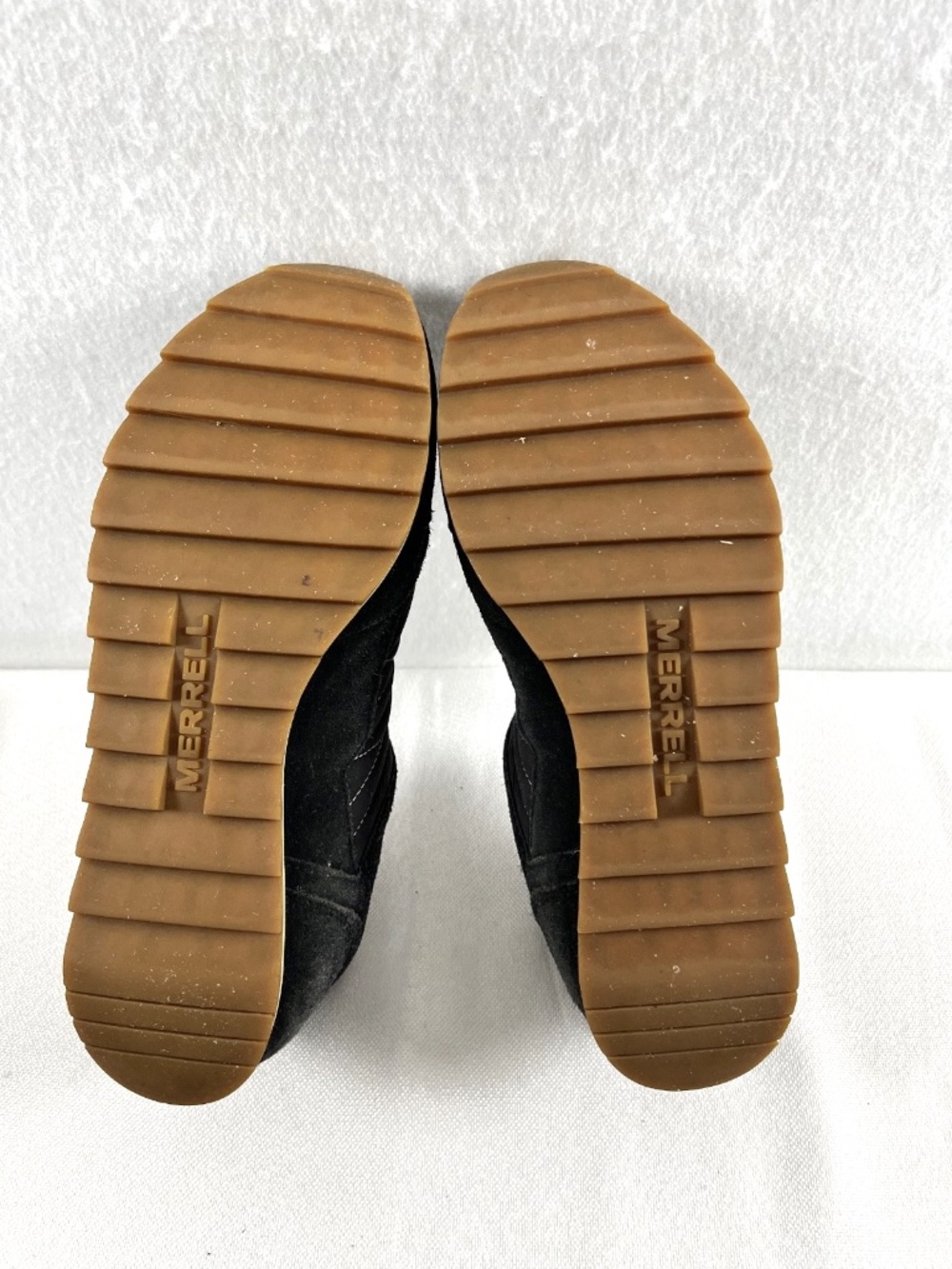 Merrell Men's Alpine Retro Sneakers Shoes Size 10.5 Black Suede Lace Up Hiking - Picture 8 of 8
